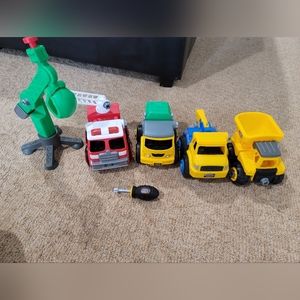 Machine maker trucks